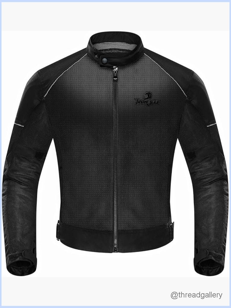 Men's Ce Armored Mesh Biker Motorcycle Jacket Breathable